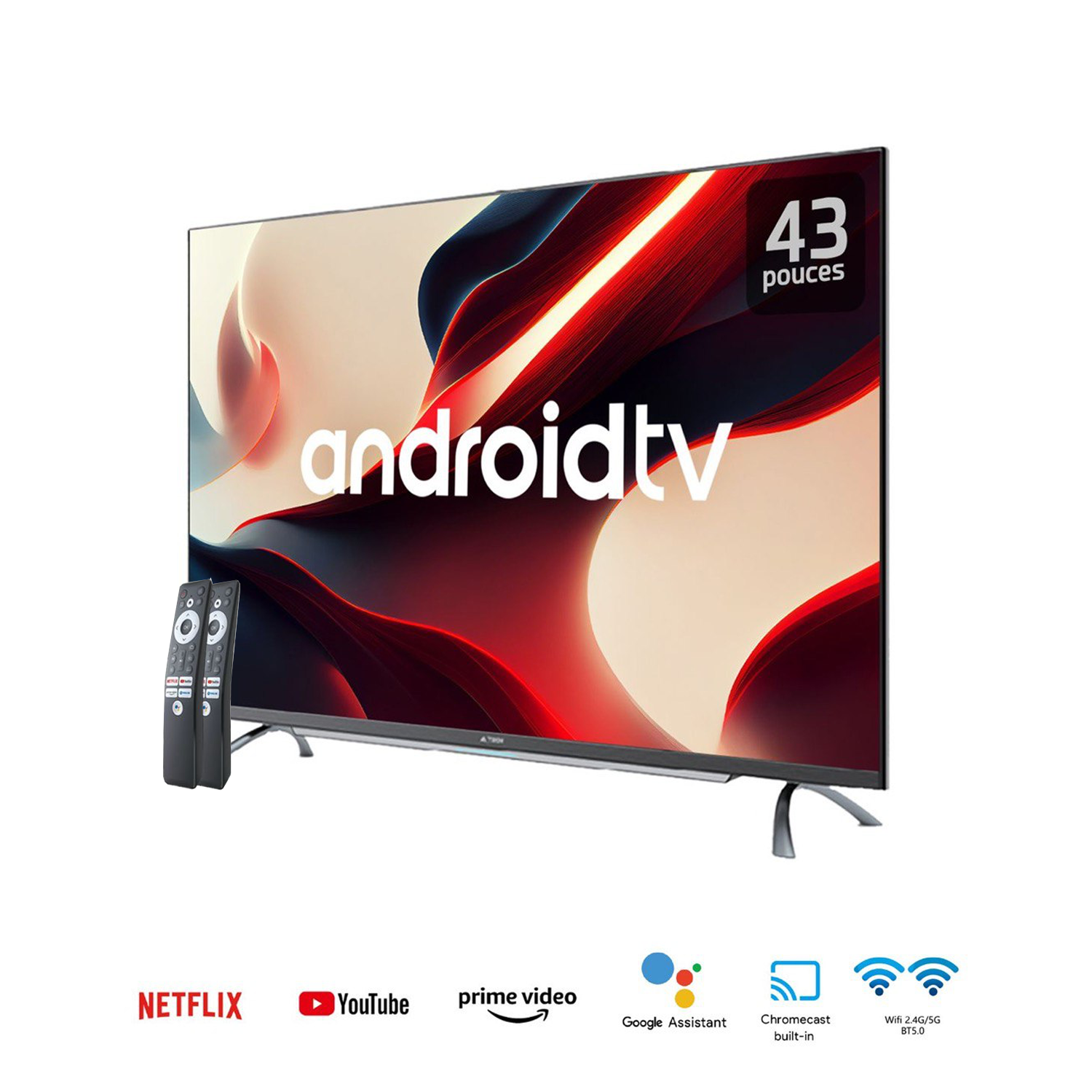 TELEVISEUR ASTECH 43 SMART ANDROID