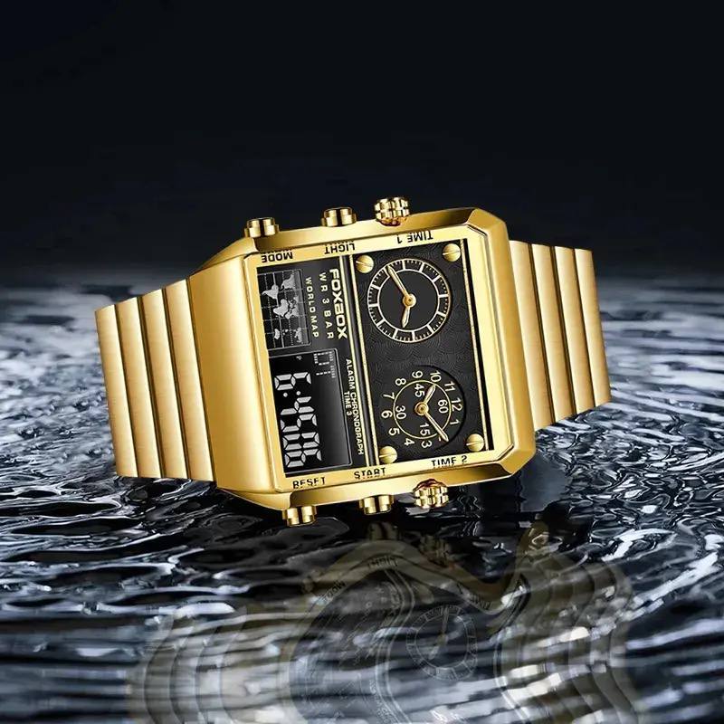 Montre Lige Foxbox à Triple Affichage