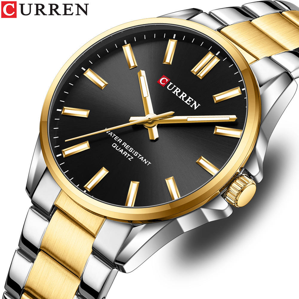 Montre en chaine inoxydable Curren 9090