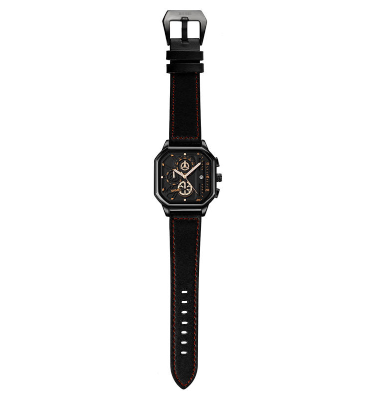 Montre SKMEI Chronographe en Cuir
