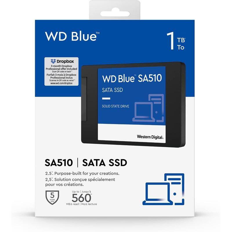 Disque SSD 1 Tera WD Blue SA510